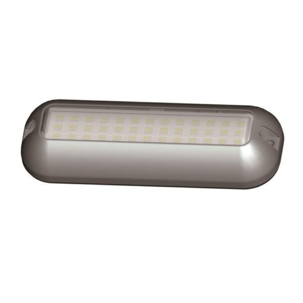 ΦΩΣ ΥΠΟΒΡ.ΣΤΕΝΟ 120x40mm ΜΠΛΕ LED 10-30V  ΙΝΟΧ