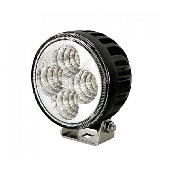 ΠΡΟΒΟΛΕΑΣ LED ΣΤΡΟΓ/ΛΟ ΜΑΥΡΟ 900LΜ 12W SPOT 4LD