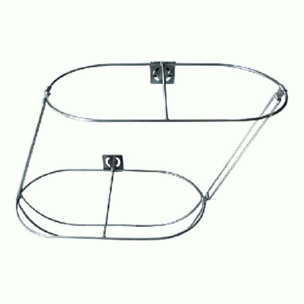 ΜΠΑΛΟΝΟΘΗΚΗ ΔΙΠΛΗ  Φ19cm ΙΝΟΧ F1/F2/G4