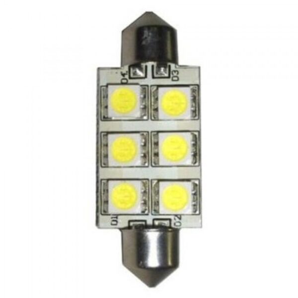 ΛΑΜΠΑΚΙ FESTOON 42mm WH
