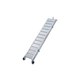 Aluminium fixed boat gangway 200×37 and 230×37 cm with dock wheels