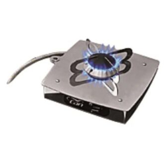 Tabletop gas stove, single burner, portable