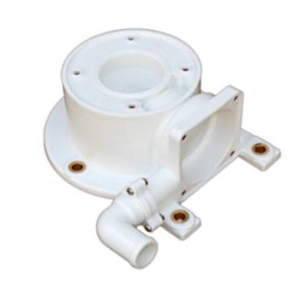 Marine electric toilet base replacement