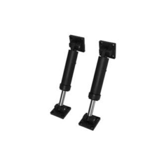 Electrohydraulic flap actuators pair for marine trim tabs