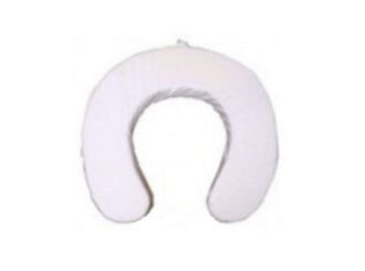 White horseshoe lifebuoy made of closed-cell foam