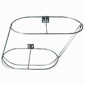 Stainless steel double fender holder for 19 mm rail (F1/F2/G4)