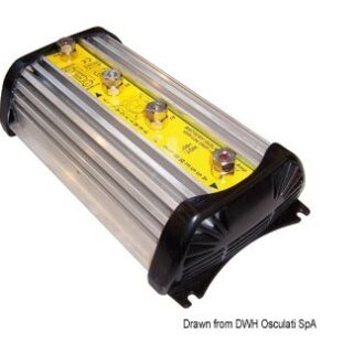 Marine battery isolator 100A for 2 or 3 batteries