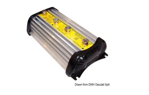 Isolator Μπαταριών 100A για 2 ή 3 Μπαταρίες (Marine) 1 Marine battery isolator 100A for 2 or 3 batteries