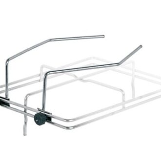 Adjustable pot holders for marine stove to secure cookware