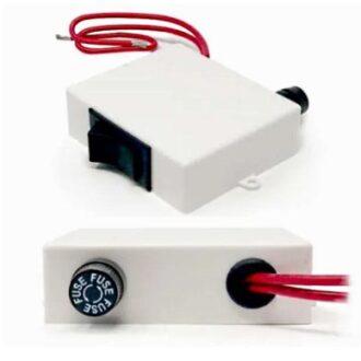 Marine toilet flush switch with fuse 12V/24V