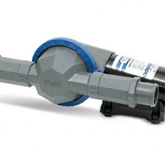 Marine waste pump 19 L/min for boats, 12V/24V, 19mm or 38mm hose