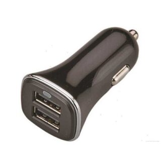 Mini dual USB charger for 12/24V cigarette lighter – boat/car