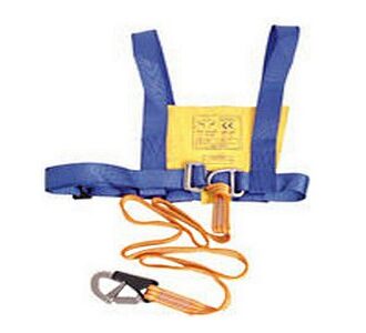 Safety belt with 2 m tether and snap hook