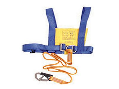 Ζώνη με Ιμάντα Ασφαλείας 2 m (Tether με Γάντζο) 1 Safety belt with 2 m tether and snap hook