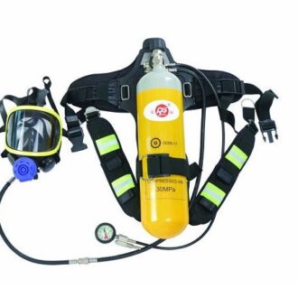 SCBA breathing apparatus 6L 300 bar with full-face mask and backplate