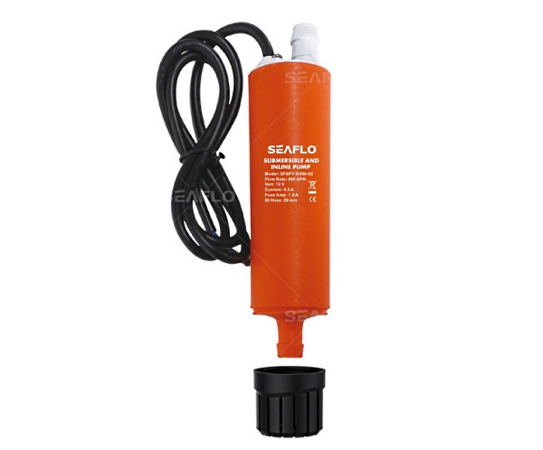 Αντλία Μεταφοράς 12V, Νερό–Λάδι–Diesel (SEAFLO) 200/500 GPH 1 SEAFLO 12V transfer pump for water, oil and diesel – 200/500 GPH