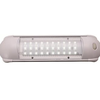 Slim LED cabin light 10–30V, 250×70 mm for boats