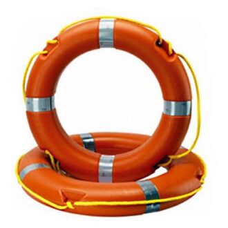 SOLAS ’74 LSA Code round lifebuoy ring with reflective tape
