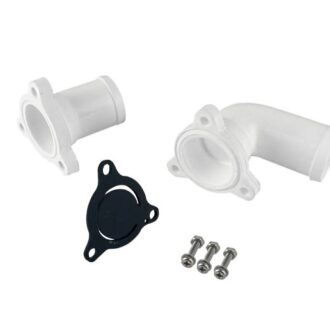 TMC electric toilet discharge outlet kit with joker valve