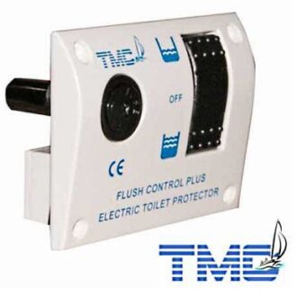 TMC electric toilet flush control panel for boats – 12V/24V