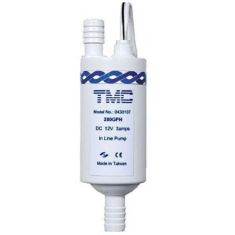TMC inline water pump 12V 280 GPH
