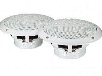 Waterproof marine speakers pair 5.25in 80W and 6.5in 120W