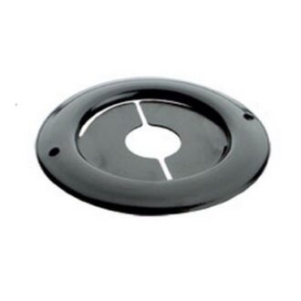 Plastic wire-rope pass-through trim ring for boats
