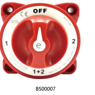 Battery selector switch BOTH 350A 600A marine