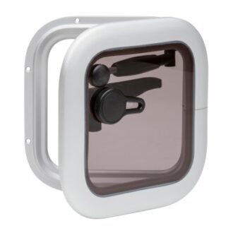 Low-profile aluminium deck hatch (multiple sizes)