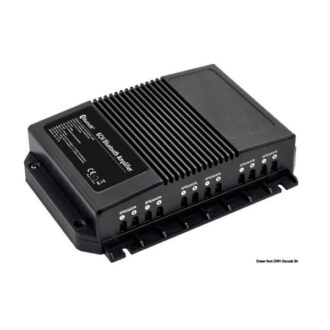 Bluetooth marine audio amplifier 12 V with multi-channel outputs