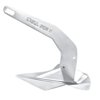 Bull Gen II stainless steel quick-set SHHP anchor with concave fluke