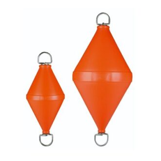 Cone polyurethane buoy with stainless steel rings – 15L or 55L