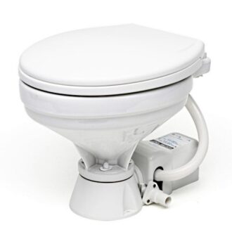 Electric marine toilet Italy comfort large bowl 12V 24V W37 D46 H39