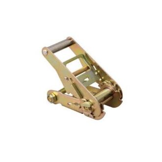 Galvanized ratchet buckle for 50 mm tie-down webbing