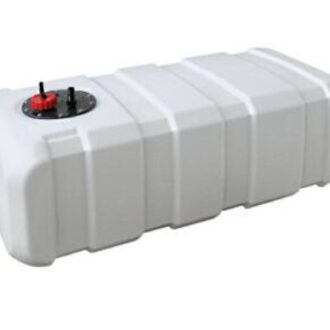 Horizontal polyethylene water tank for boats and caravans