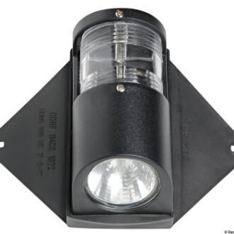 LED masthead and deck light combo for sailboats up to 12 m