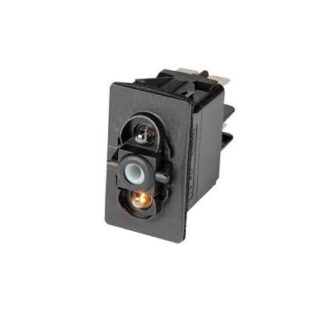 Marine rocker panel switch, multiple functions (ON-OFF, momentary)