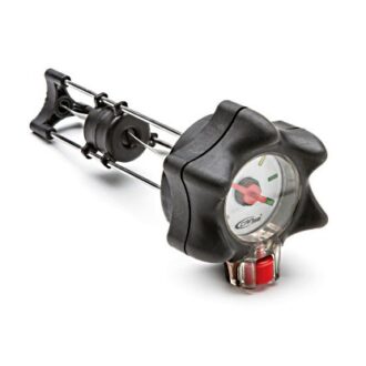 Mechanical fuel level gauge with integrated vent, 16–20 cm rod