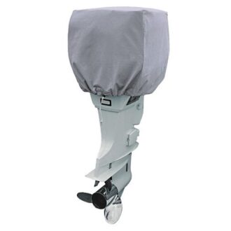 Outboard engine head cover waterproof grey