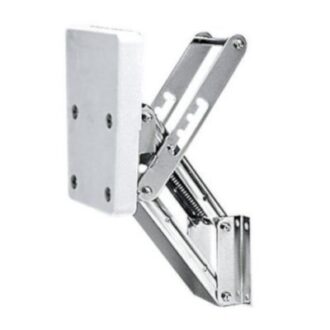 Folding outboard motor bracket with plastic mounting pad (20HP/25HP)