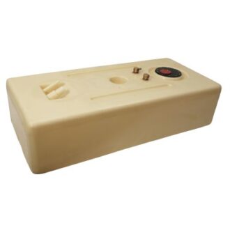Polyethylene water/fuel boat tank, rectangular – 96L and 210L