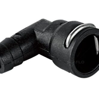 Pressure pump elbow fitting