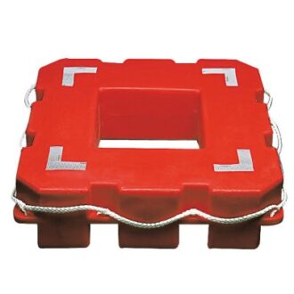 Rigid plastic foam-filled liferaft, 4–20 person capacity