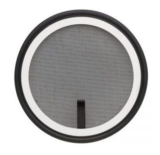Round hatch sunshade with mosquito net and magnetic closure