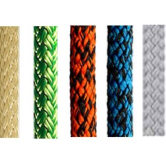 6 mm sailing rope polyester and Dyneema 24-braid – multiple colors