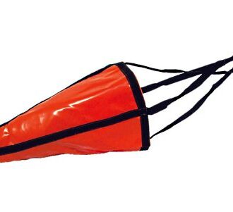 Orange sea anchor (drogue) with straps – sizes No1 to No5 and heavy-duty fishing type