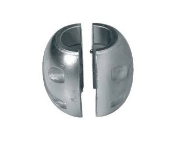 Ανόδιο Άξονα “Αβγό” Διαιρούμενο – 18 έως 50 mm 1 Split shaft anode egg type for 18–50 mm propeller shafts