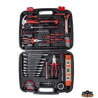 Compact marine tool kit in hard case