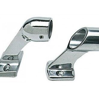 Stainless pulpit bases 22 mm – end and middle types