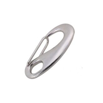 Stainless steel spring snap hook egg shape